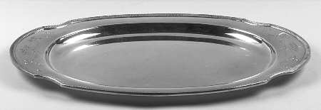 Grosvenor (Silverplate, Hollowware) Large Plated Meat Platter No Well