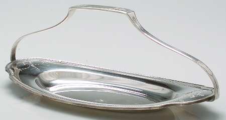Grosvenor (Silverplate, Hollowware) Plated Bread Tray with Handle