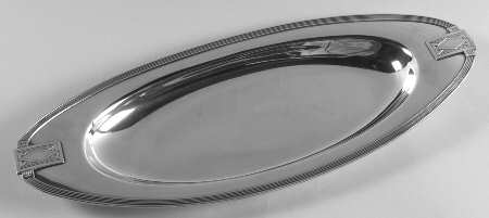 Noblesse (Silverplate, Hollowware) Silverplate Bread Tray