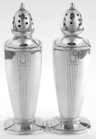 Noblesse (Silverplate, Hollowware) Salt & Pepper Set
