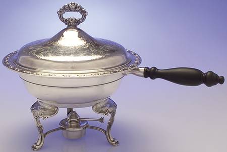 Park Lane (Silverplate, Hollowware) Chafing Dish W/Lid, Burner & Stand