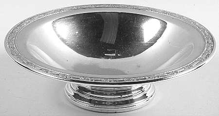 Park Lane (Silverplate, Hollowware) Medium Silverplate Bon Bon Bowl