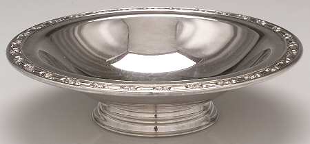 Park Lane (Silverplate, Hollowware) Plated Footed Bon Bon Bowl