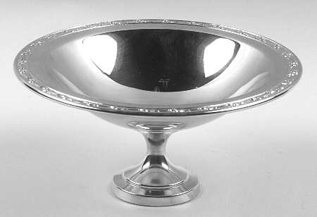 Park Lane (Silverplate, Hollowware) Small Silverplate Compote