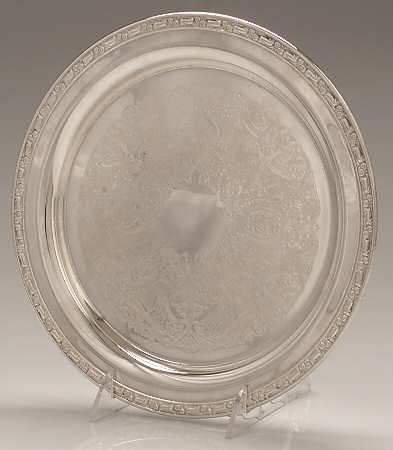 Park Lane (Silverplate, Hollowware) Round Silverplate Tray