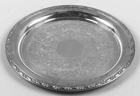 Park Lane (Silverplate, Hollowware) 12" Round Tray