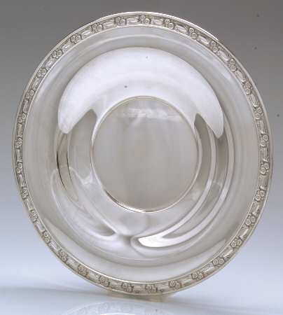 Park Lane (Silverplate, Hollowware) Silverplate Sandwich Plate
