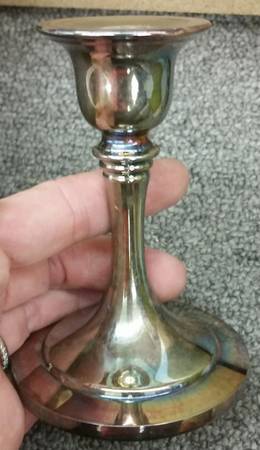 Silverplate Hollowware 5" Candlestick