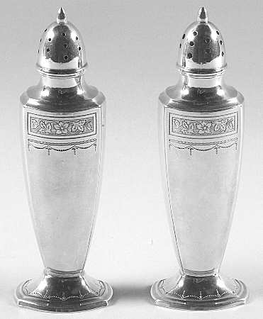 Paul Revere (Silverplate, Hollowware) Salt & Pepper Set