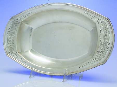 Paul Revere (Silverplate, Hollowware) Small Silverplate Oval Vegetable Bowl