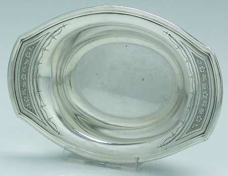 Paul Revere (Silverplate, Hollowware) Small Silverplate Bon Bon Bowl