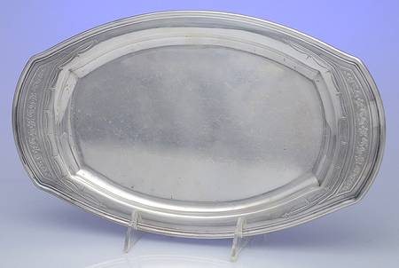 Paul Revere (Silverplate, Hollowware) Silverplate Tray (for Creamer and Sugar Set)
