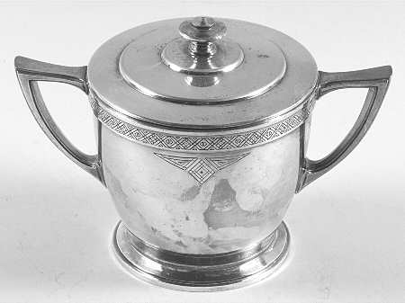 Skyline-Skycrest (Silverplate, Hollowware) Sugar Bowl & Lid