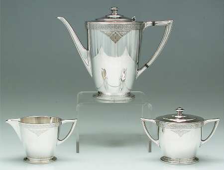 Skyline-Skycrest (Silverplate, Hollowware) (3 Pc) Coffee Set (PCP,PCR,PSU)