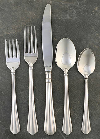 Tripoli (Stainless) 5 Piece Place Setting