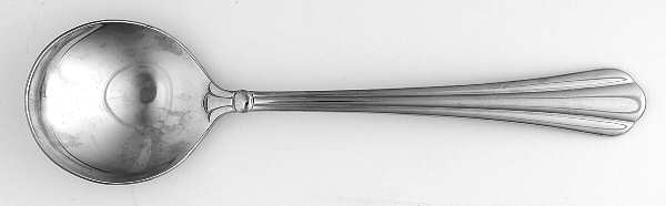 Tripoli (Stainless) Round Bowl Soup Spoon (Cream Soup)