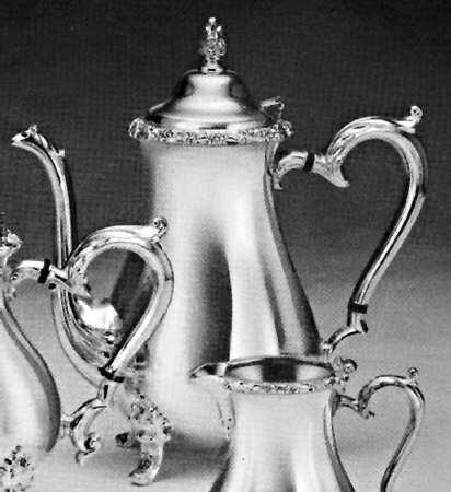 Camille (Silverplate, 1961, Hollowware) Silverplate Coffee Pot