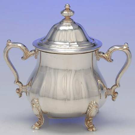 Chippendale (Silverplate, 1919, Hollowwaree) Sugar Bowl & Lid