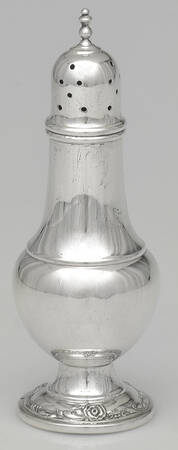 Damask Rose (Sterling, 1946, Hollowware) Pepper Shaker