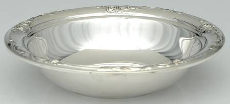 Damask Rose (Sterling, 1946, Hollowware) 6" Bon Bon Bowl