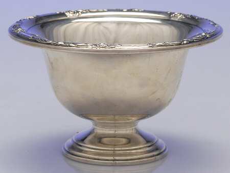 Damask Rose (Sterling, 1946, Hollowware) Mayonnaise Bowl