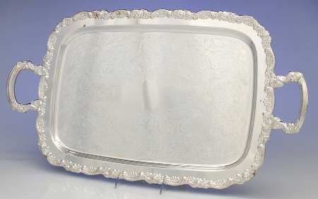 Du Maurier (Silverplate, Hollowware) 19" Waiter Tray