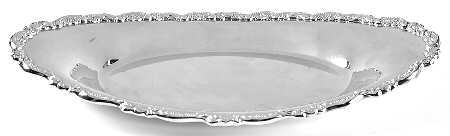 Du Maurier (Silverplate, Hollowware) 14" Bread Tray