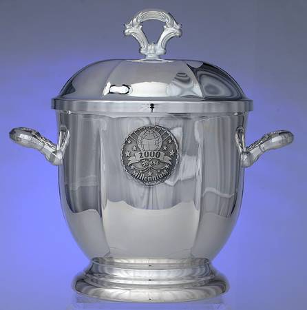Du Maurier (Silverplate, Hollowware) Ice Bucket with Lid