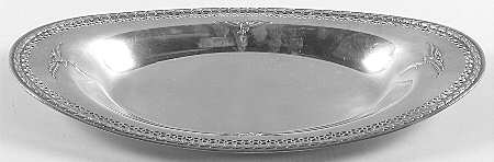 Fantasy (Silverplate, 1941, Hollowware) 13" Bread Tray