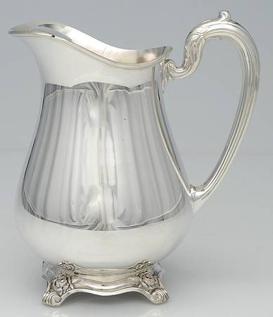 Glenrose (Silverplate, 1908, Hollowware) Silverplate Water Pitcher