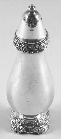 Glenrose (Silverplate, 1908, Hollowware) Salt Shaker by Oneida Silver
