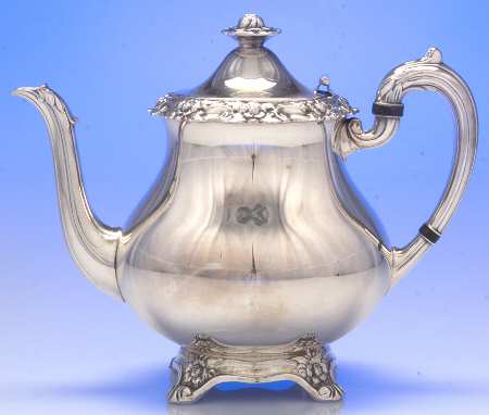 Glenrose (Silverplate, 1908, Hollowware) Teapot