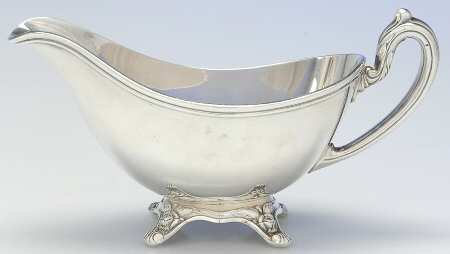 Glenrose (Silverplate, 1908, Hollowware) Plated Gravy Boat No Underplate