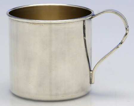 Morning Star (Silverplate, 1948, Hollowware) Silverplate Baby Cup
