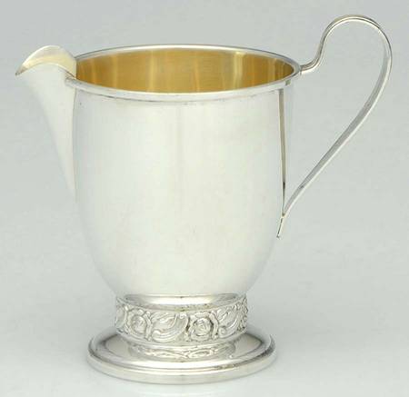 Silver Rose (Sterling, 1956, Hollowware) Mini Creamer