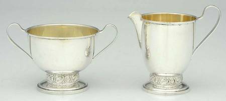 Silver Rose (Sterling, 1956, Hollowware) by Oneida Silver