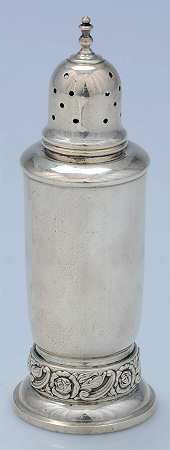 Silver Rose (Sterling, 1956, Hollowware) Pepper Shaker