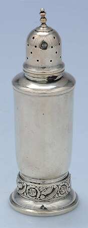 Silver Rose (Sterling, 1956, Hollowware) Salt Shaker