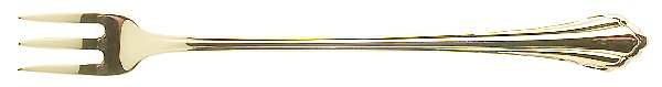 Golden Clarette (Gold Electroplate) Cocktail/Seafood Fork