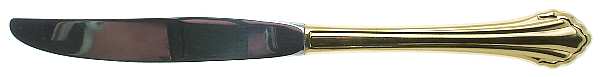 Golden Clarette (Gold Electroplate) Modern Hollow Knife