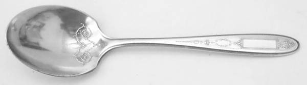 Grosvenor (Silverplate, 1921, Monograms) Sugar Spoon