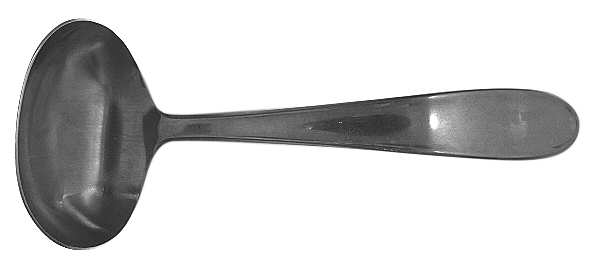 OHS174 (STAINLESS) Solid Gravy Ladle