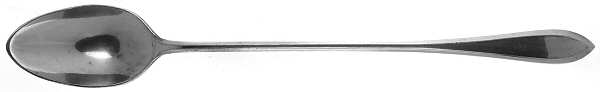 Patrician (Silverplate, 1914, Monograms) Iced Tea Spoon