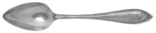 Sheraton (Silverplate, 1910, Monograms) Demitasse Spoon