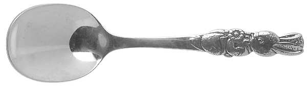 Peter Rabbit (Stainless) Straight Handle Baby Spoon
