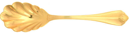 King James (Gold Electroplate) Sugar Shell Spoon