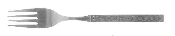 Lisbon (Stainless, No Black Accent) Fork