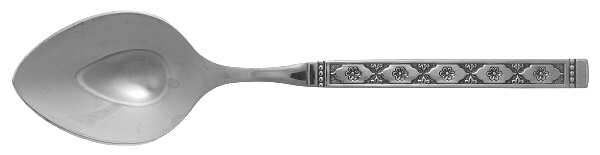 Lisbon (Stainless, No Black Accent) Place/Oval Soup Spoon