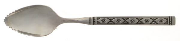 Lisbon (Stainless, No Black Accent) Fruit/Orange Spoon