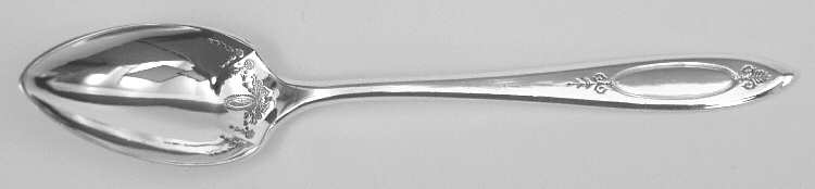 Adam (Silverplate, 1917, Monograms) Fruit/Orange Spoon